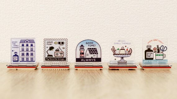 eric small things Acrylic Stand Rubber Stamp - Stamp