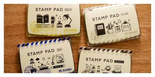 SANBY x eric small things Collaboration Ink Pad, 4 colors!
