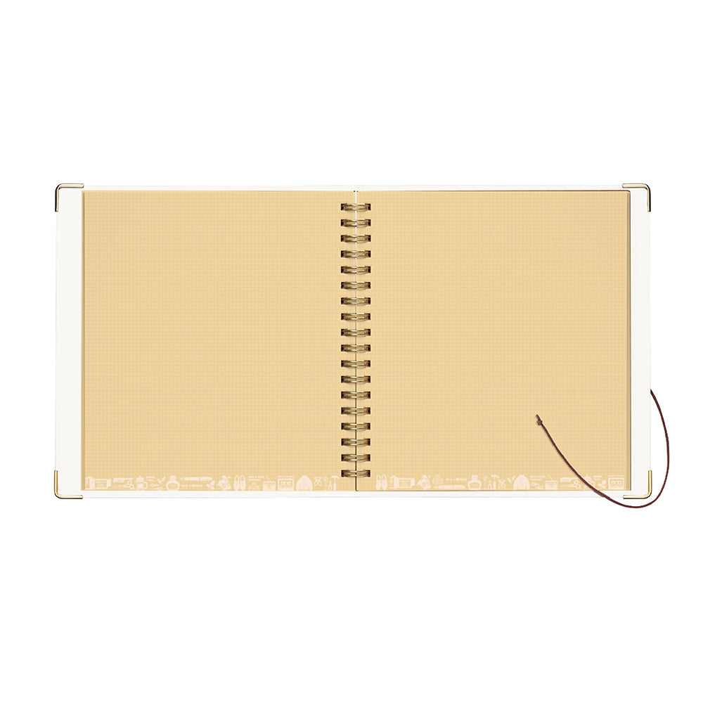 eric small things x kleid String-tie Notebook (4 Colors)