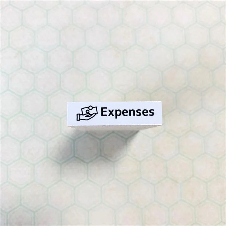 siawasehanko SUNKODO Expenses Rubber Stamp
