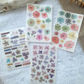 Fairy Maru (Fairy Ball) Print-On Stickers - Flowers No.6