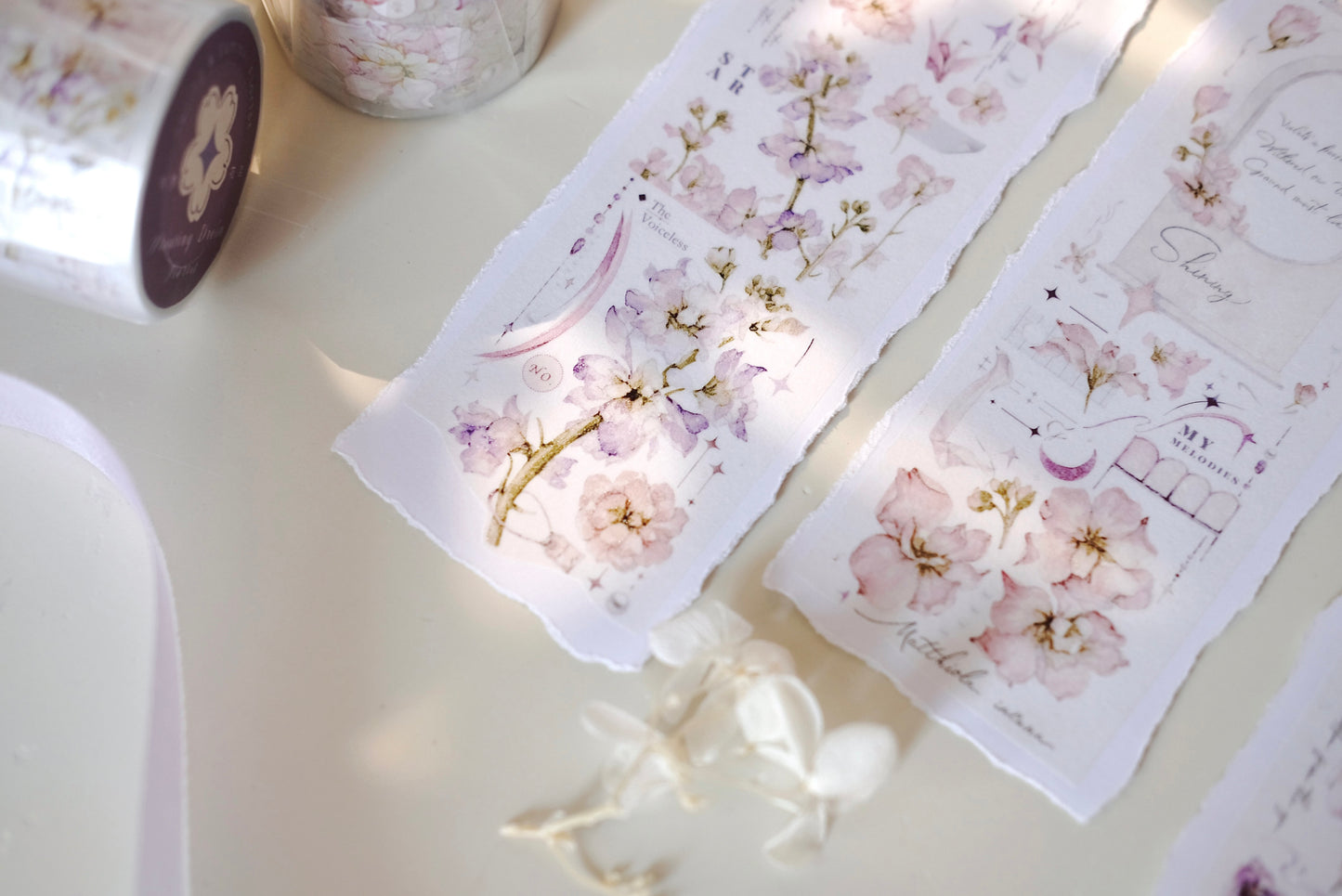 Freckles Tea Vol.4 Dreamy Florist Washi/PET Tape