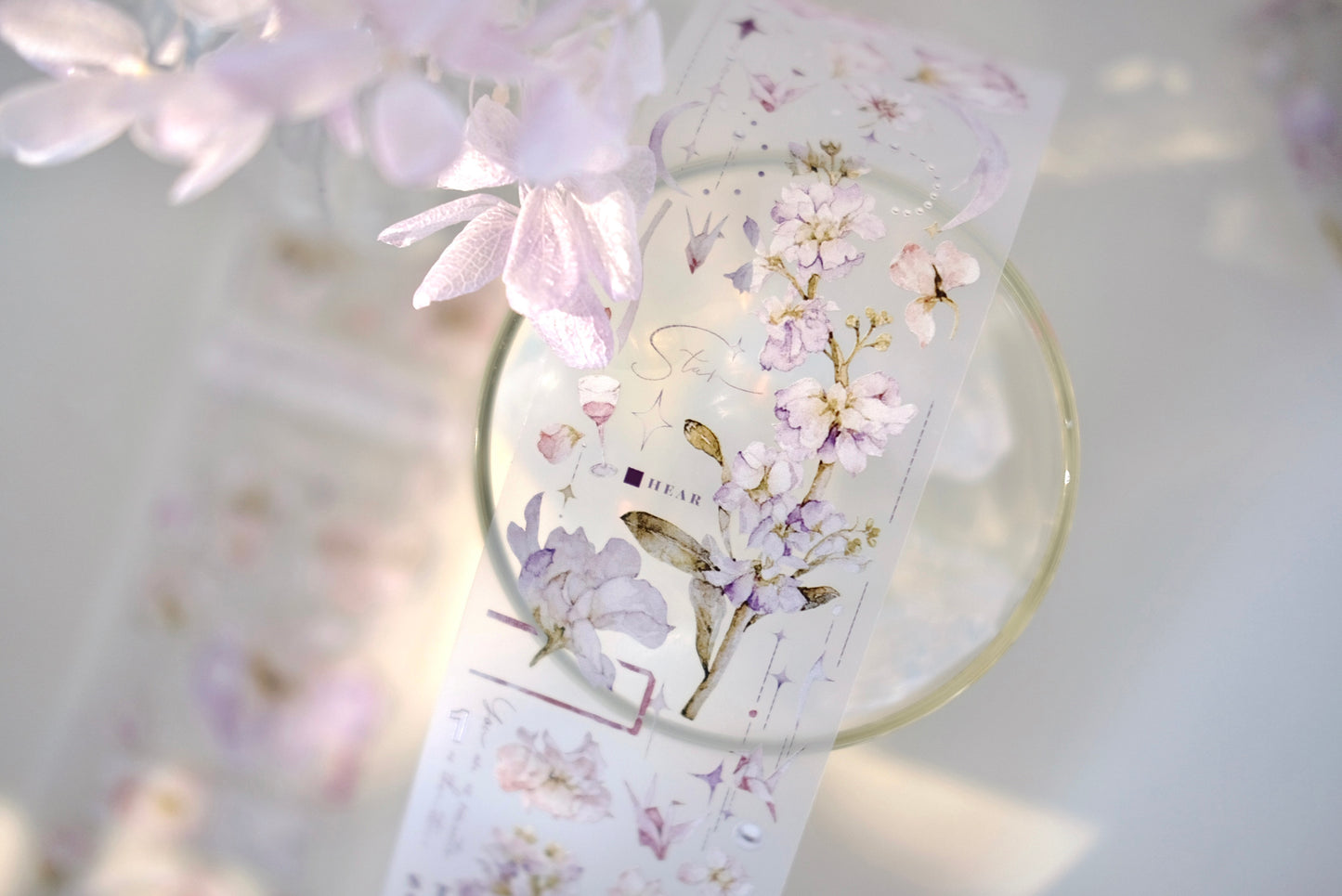 Freckles Tea Vol.4 Dreamy Florist Washi/PET Tape