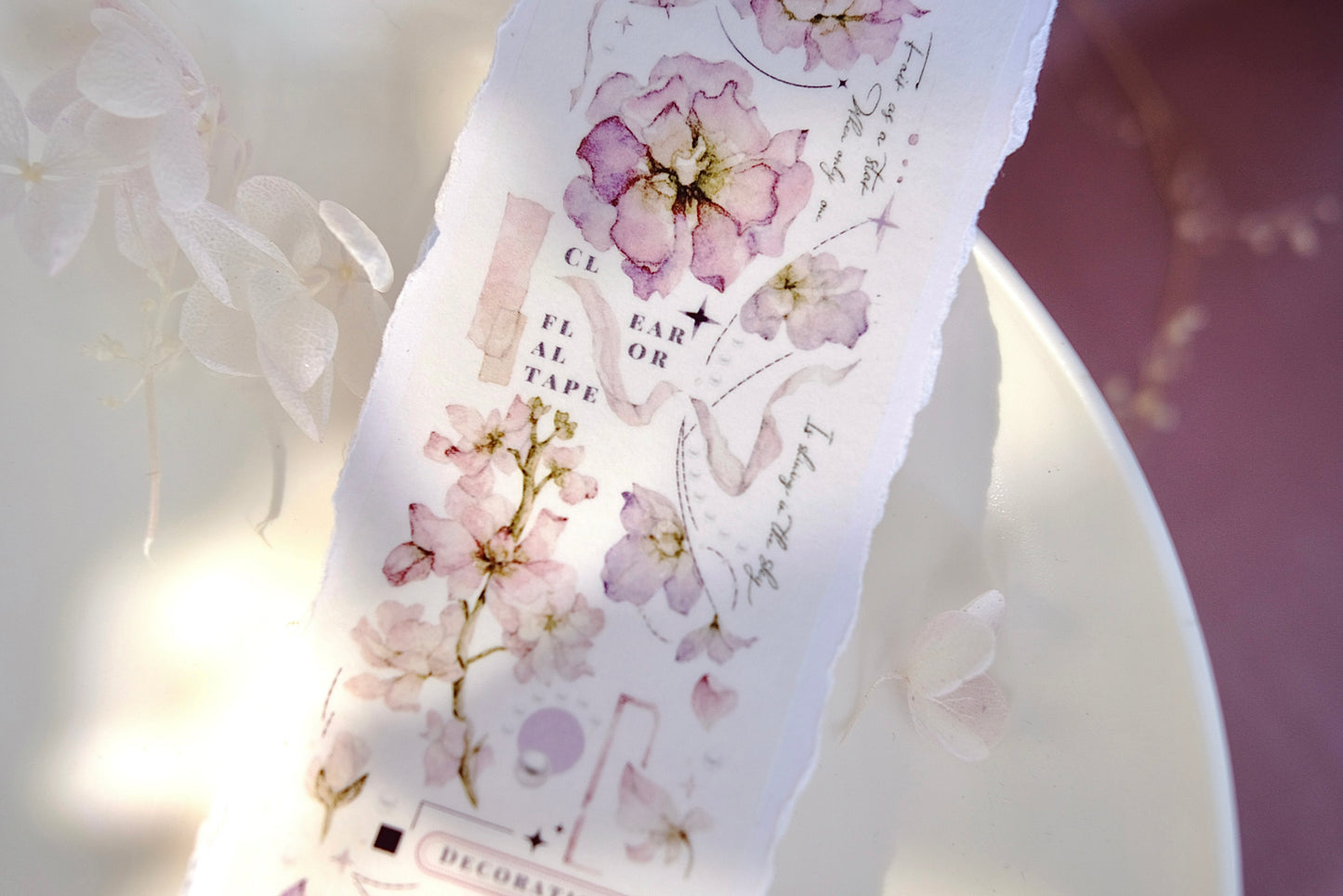 Freckles Tea Vol.4 Dreamy Florist Washi/PET Tape