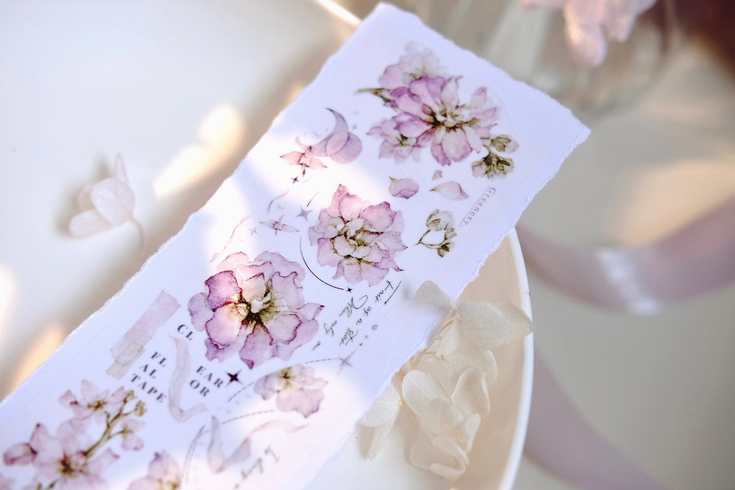 Freckles Tea Vol.4 Dreamy Florist Washi/PET Tape