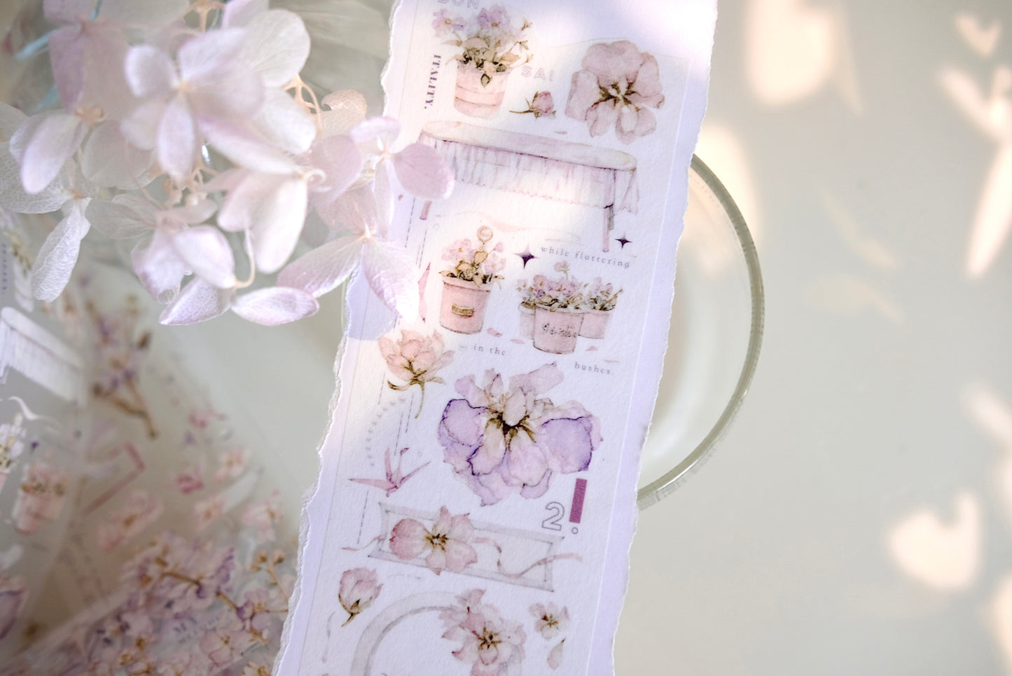 Freckles Tea Vol.4 Dreamy Florist Washi/PET Tape