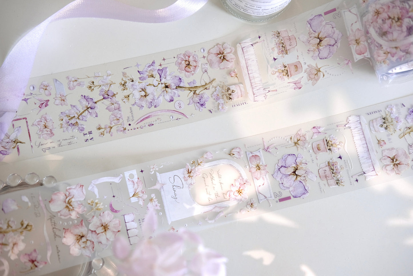 Freckles Tea Vol.4 Dreamy Florist Washi/PET Tape