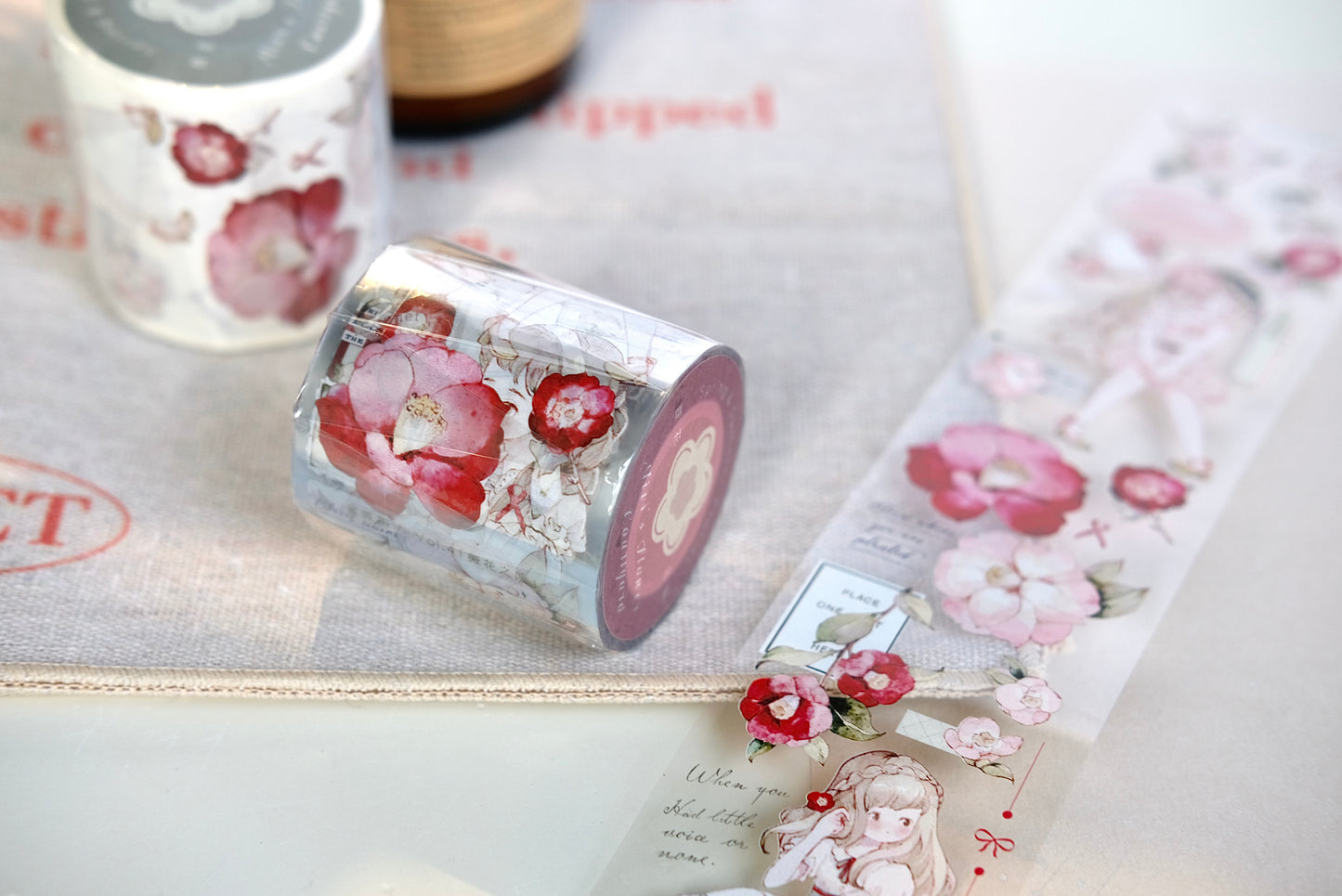 Freckles Tea Vol.4 Flower Garden Washi/PET Tape