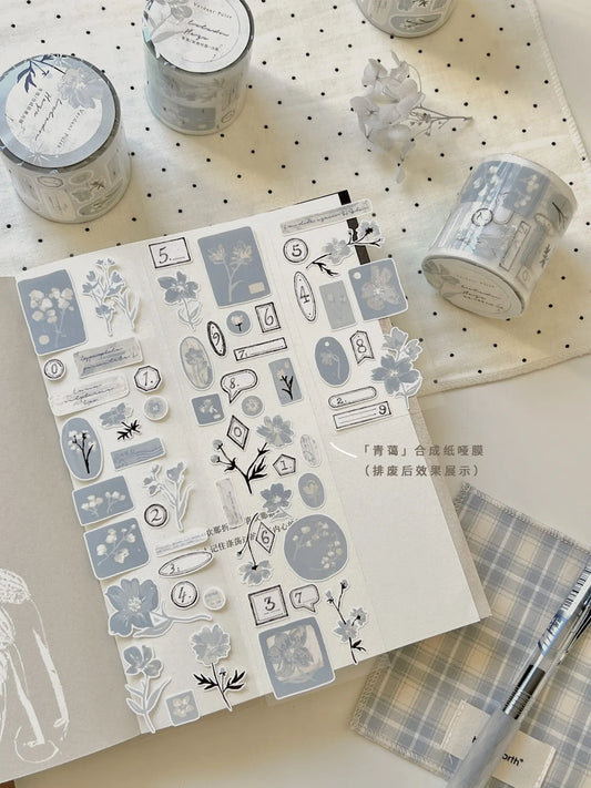 Freckles Tea Vol.5 Celadon Haze Kiss-cut Tape