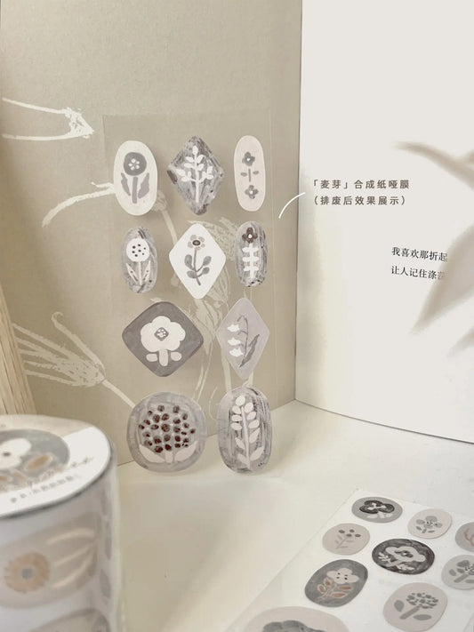 Freckles Tea Vol.5 Barley Malt Kiss-cut Tape