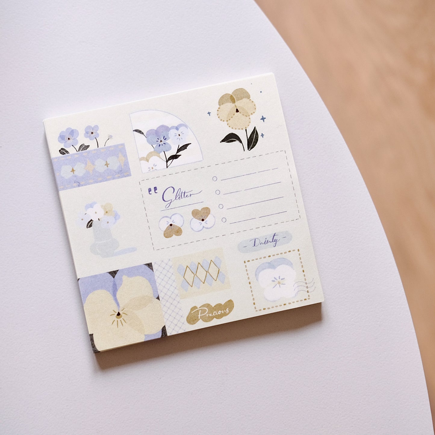 Freckles Tea Vol.4 Patchwork Memo Paper Packet, 50pcs