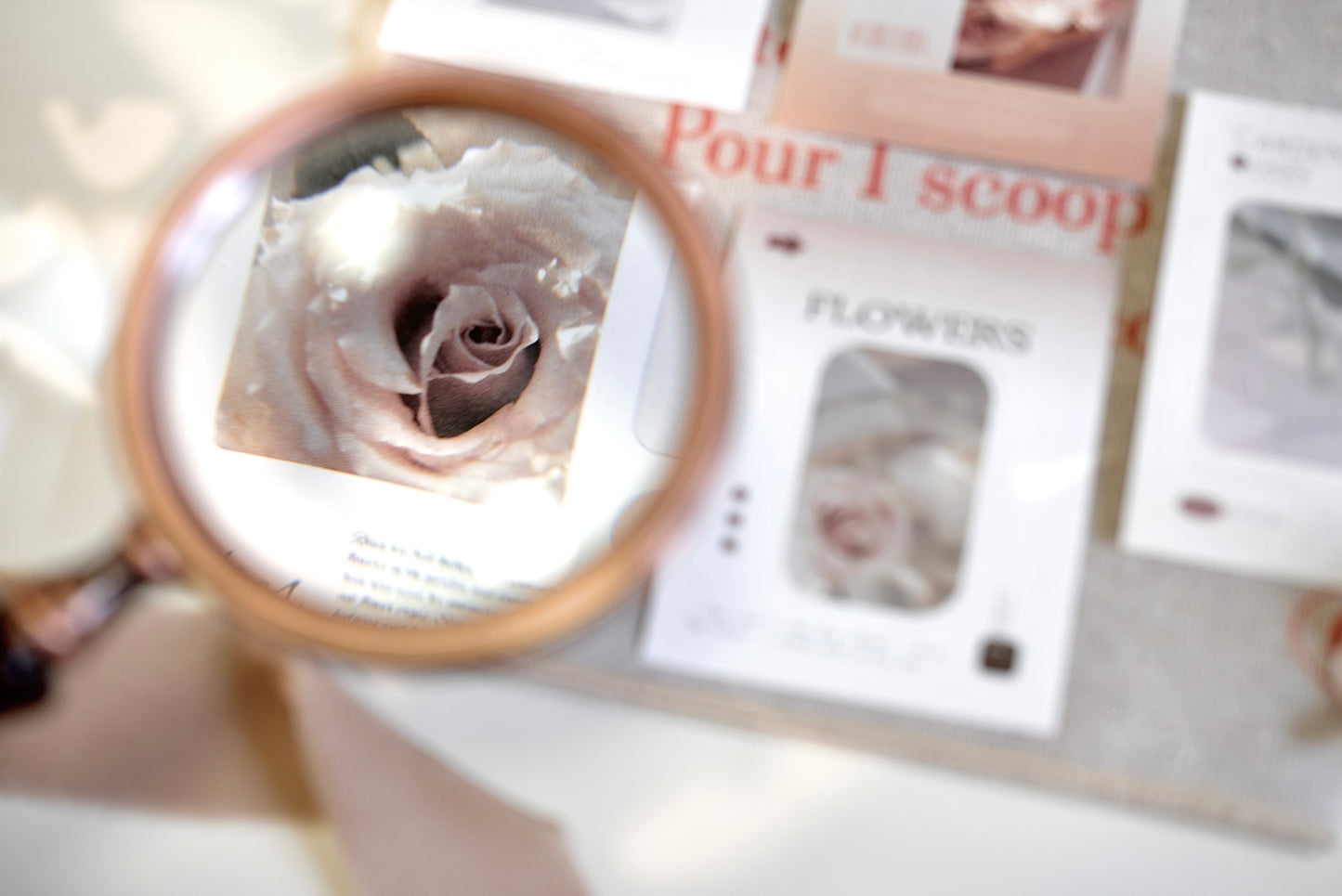 Freckles Tea Vol.4 Rose Garden Memo Paper Packet, 50pcs