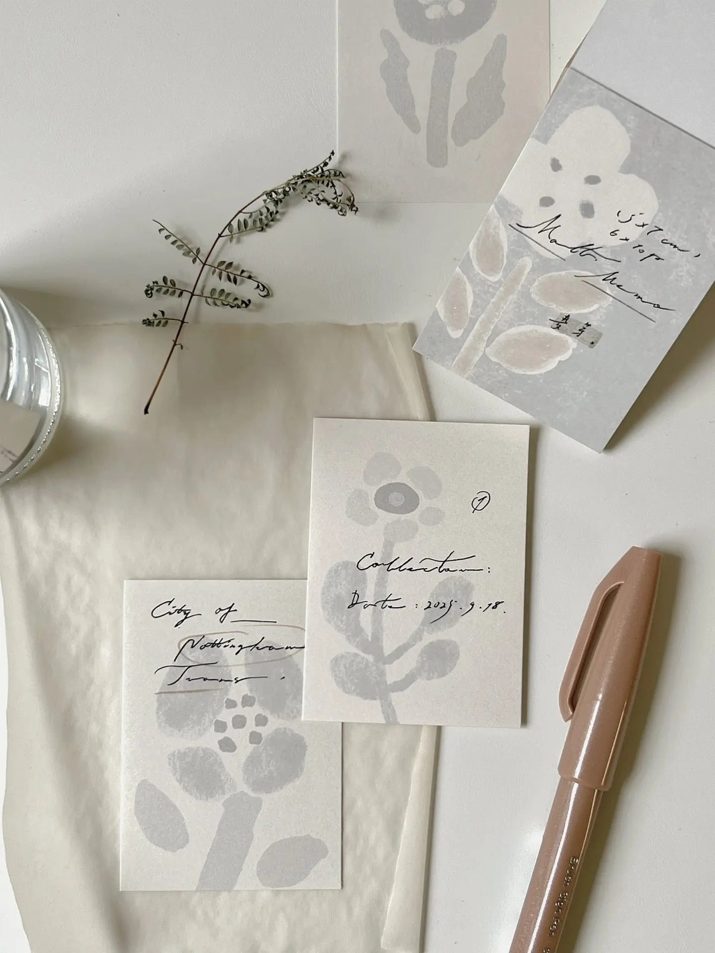 Freckles Tea Vol.5 Malt Mini Paper Pad, 8 designs