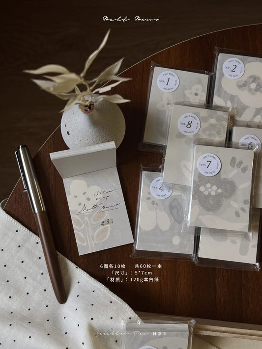 Freckles Tea Vol.5 Malt Mini Paper Pad, 8 designs