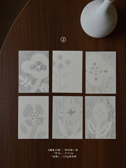 Freckles Tea Vol.5 Malt Mini Paper Pad, 8 designs