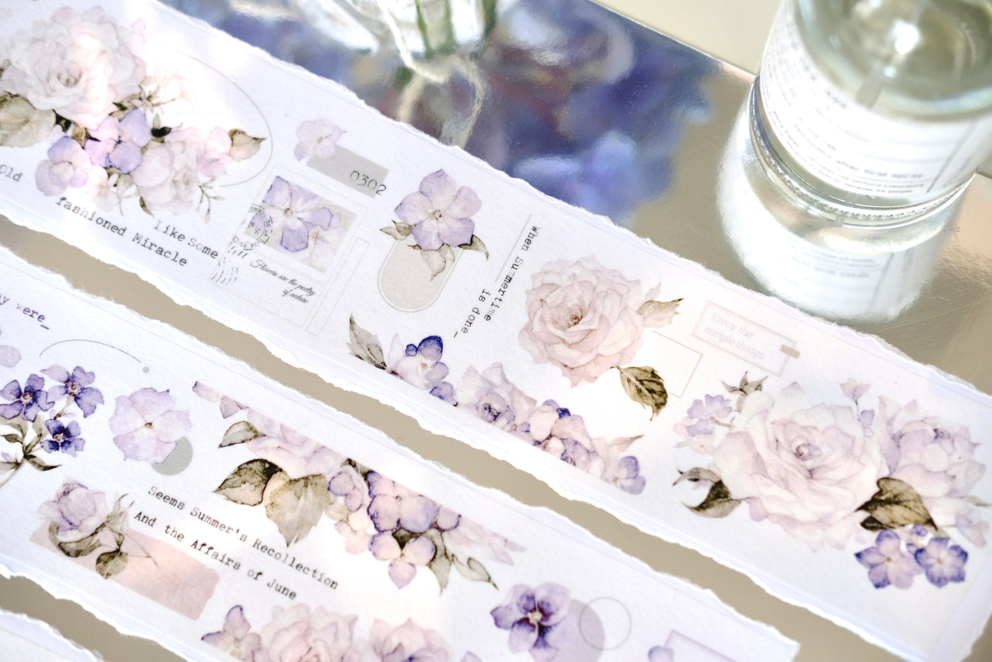 Freckles Tea Vol.4 Spring Flowers Washi/PET Tape