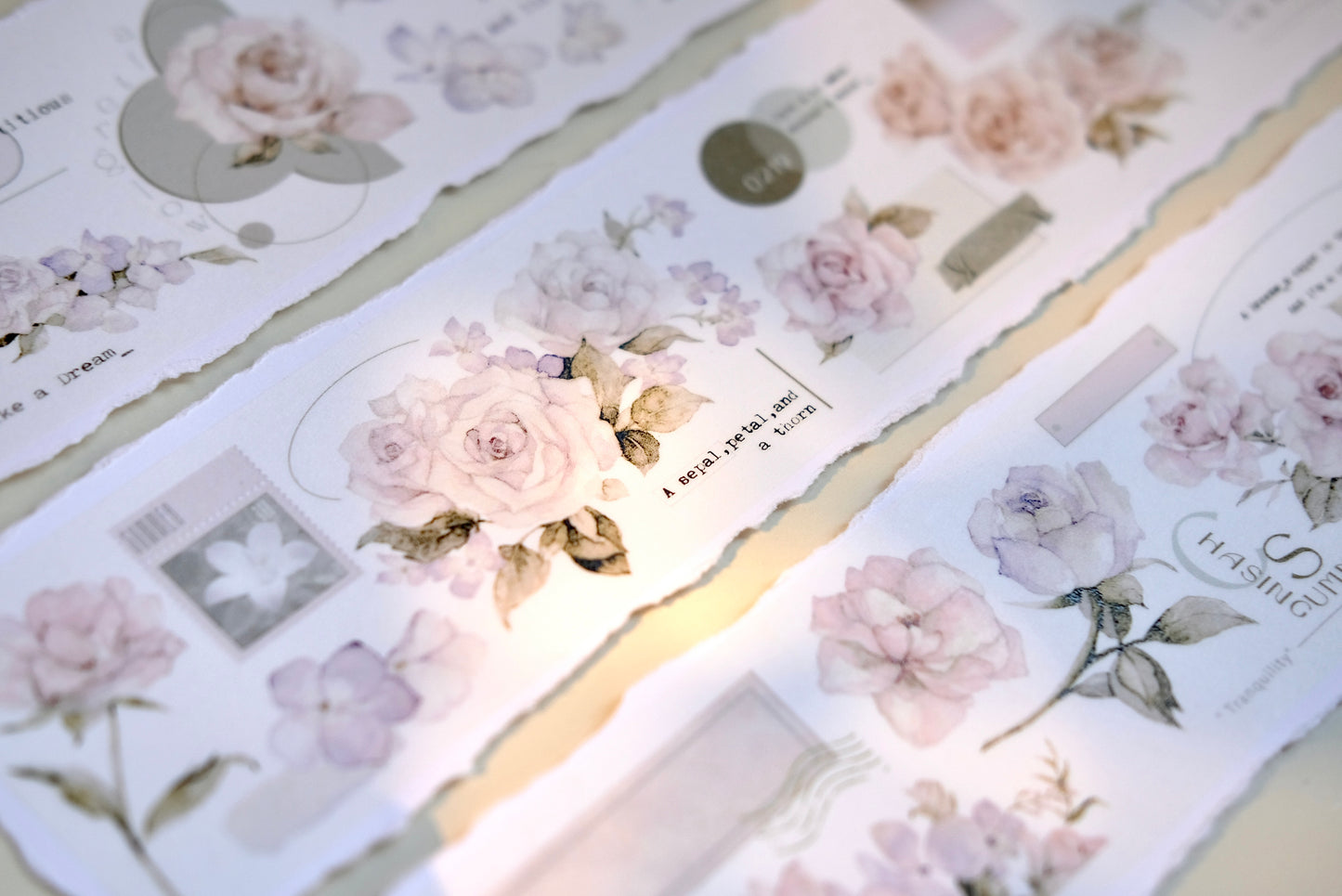 Freckles Tea Vol.4 Spring Flowers Washi/PET Tape