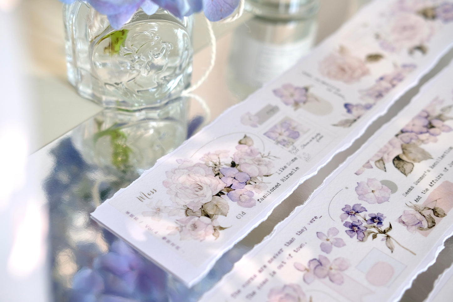 Freckles Tea Vol.4 Spring Flowers Washi/PET Tape