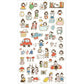 Furukawashiko Clear Sticker Sheet - My Life