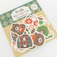 Furukawashiko Washi Flake Seal Sticker Packet - Kuma and Knit, Winter Limited