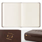 Midori Hibino Free Diary - Undated Daily - A6 - Brown