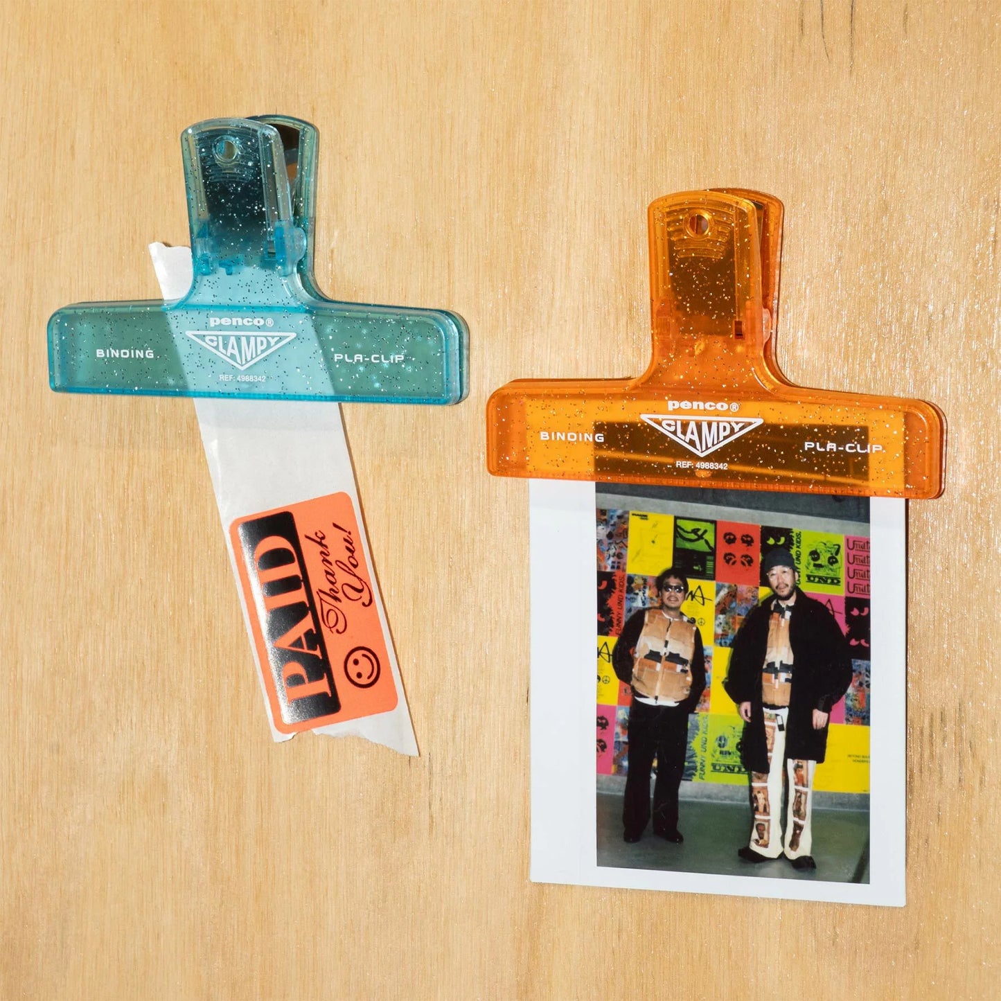 Hightide Penco Clampy Plastic Clip, Glitter