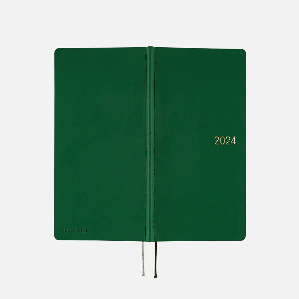 Hobonichi Weeks 2024 - Smooth: Forest Green