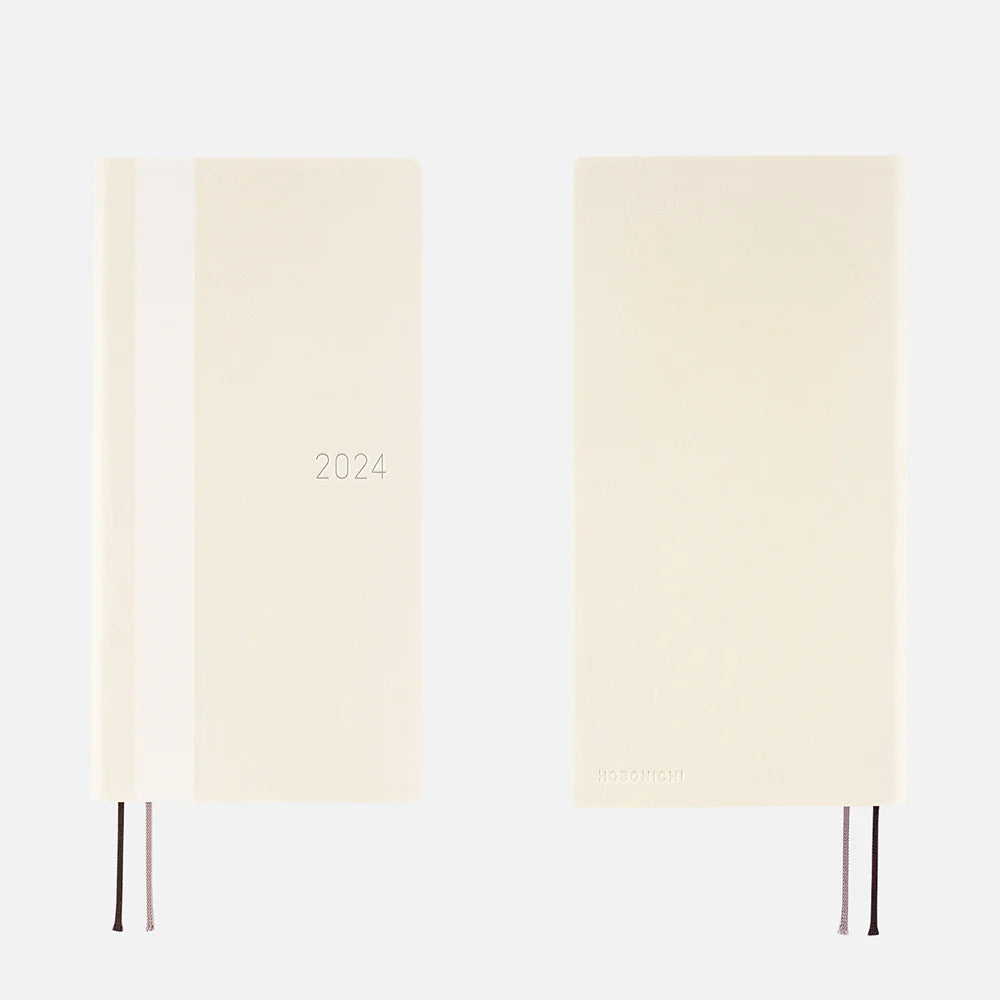 Hobonichi Weeks 2024 - White Lines: White