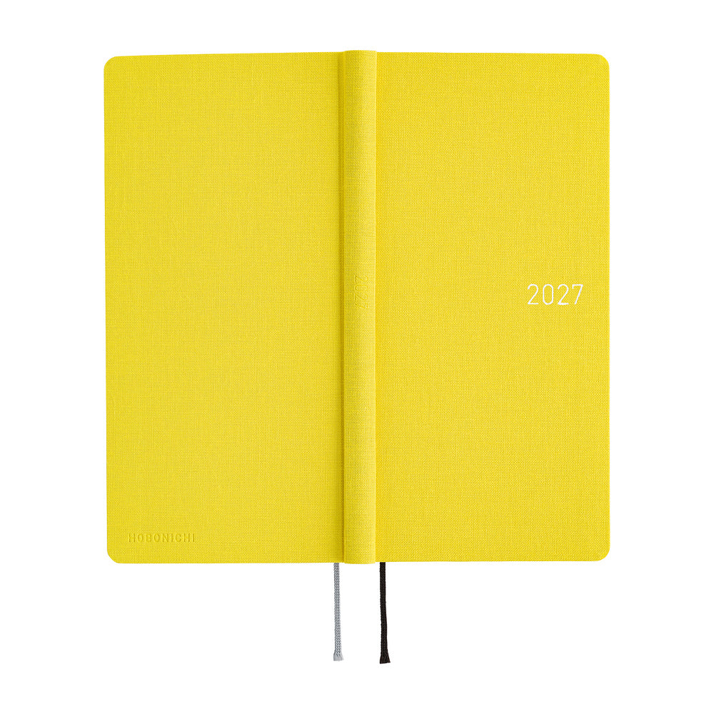 Hobonichi Weeks 2027 - Colors: Canaria Yellow