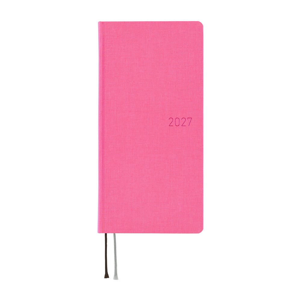 Hobonichi Weeks 2027 - Colors: Pink Sapphire
