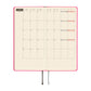 Hobonichi Weeks 2027 - Colors: Pink Sapphire