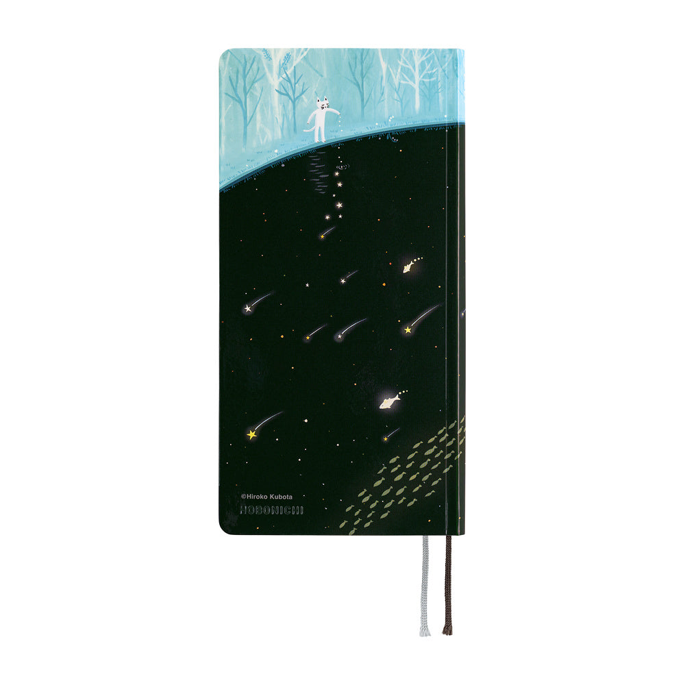 Hobonichi Weeks 2027 - Hiroko Kubota: Meteor Shower in the Light Blue Forest