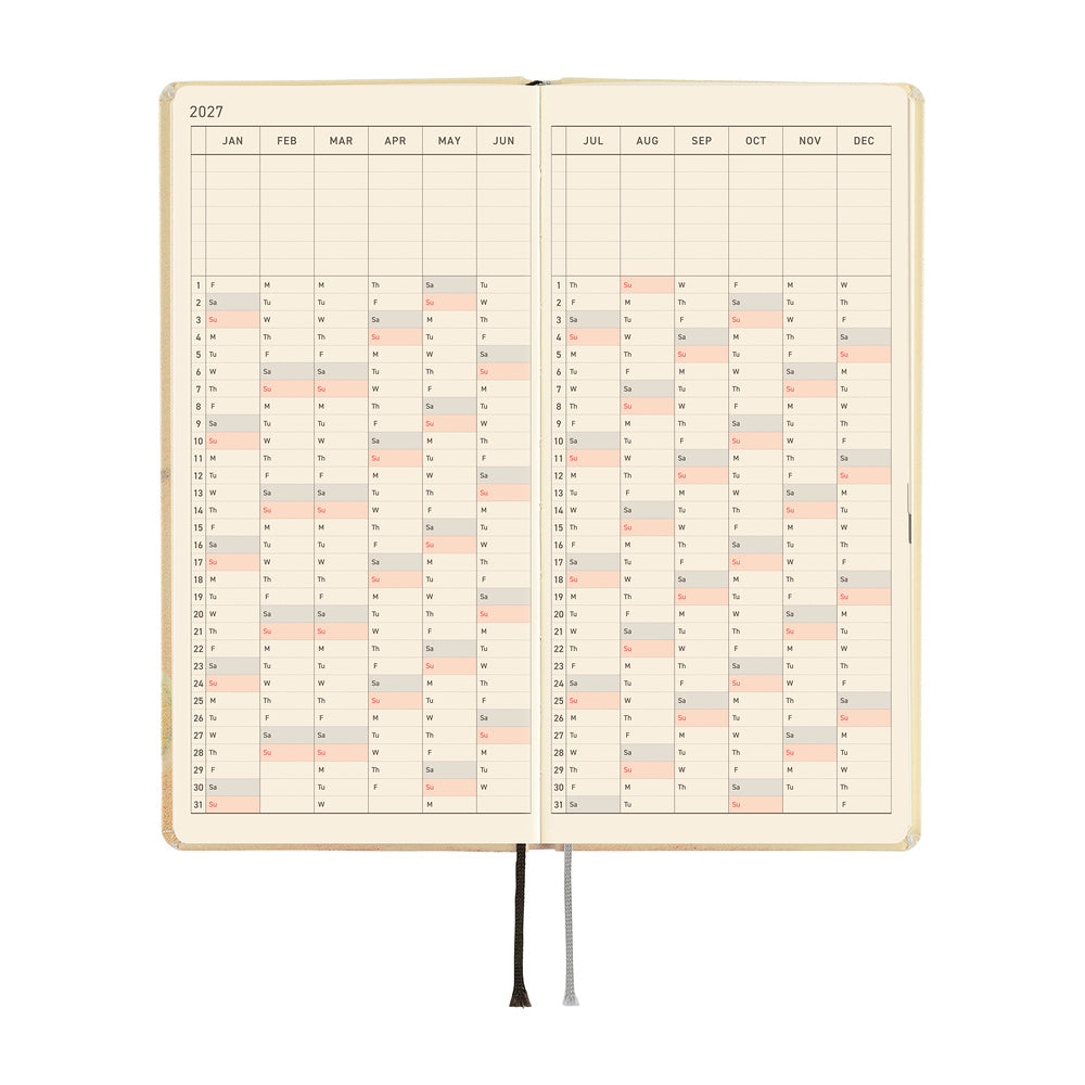 Hobonichi Weeks 2027 - Akiko Miyakoshi: Once, in Spring