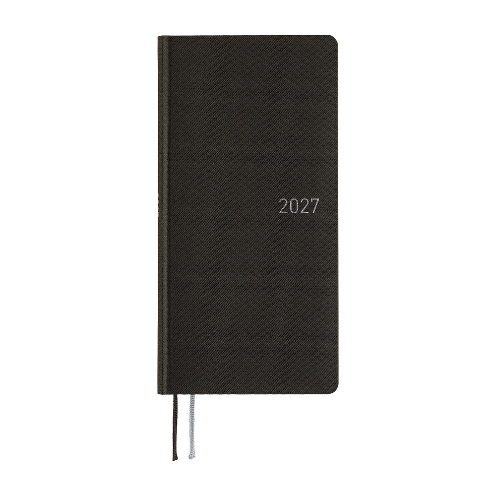 Hobonichi Weeks 2027 - Paper Series: Black Argyle