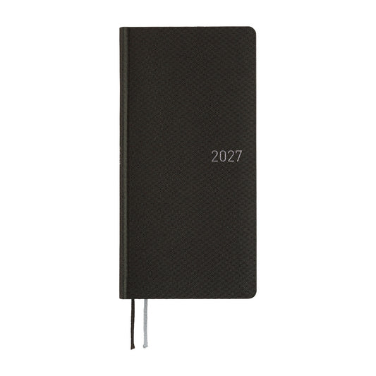 Hobonichi Weeks 2027 - Paper Series: Black Argyle