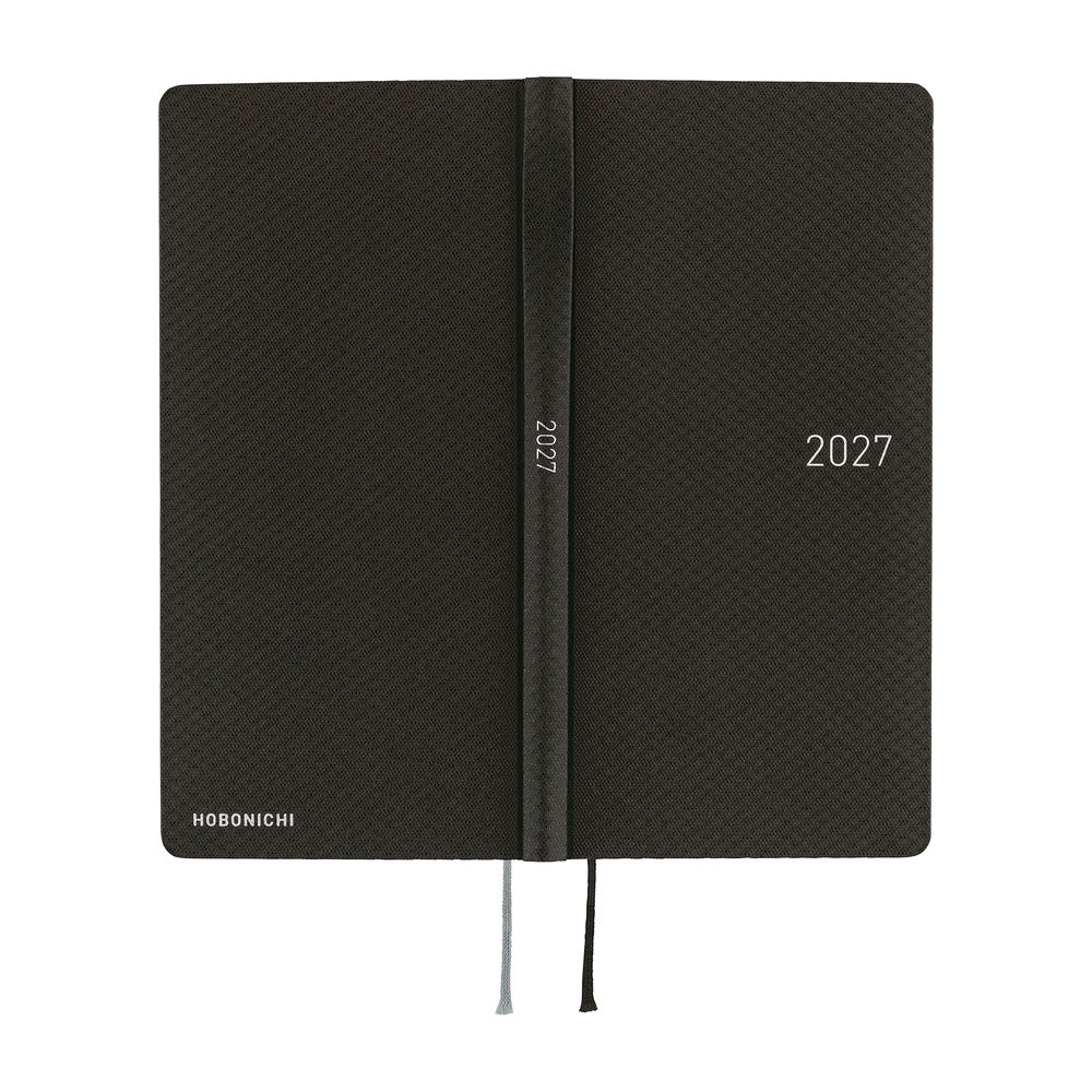 Hobonichi Weeks 2027 - Paper Series: Black Argyle