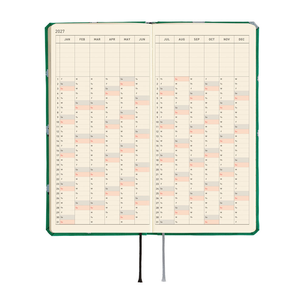 Hobonichi Weeks 2027 - Bow & Tie: Sheep Sheep Sheep