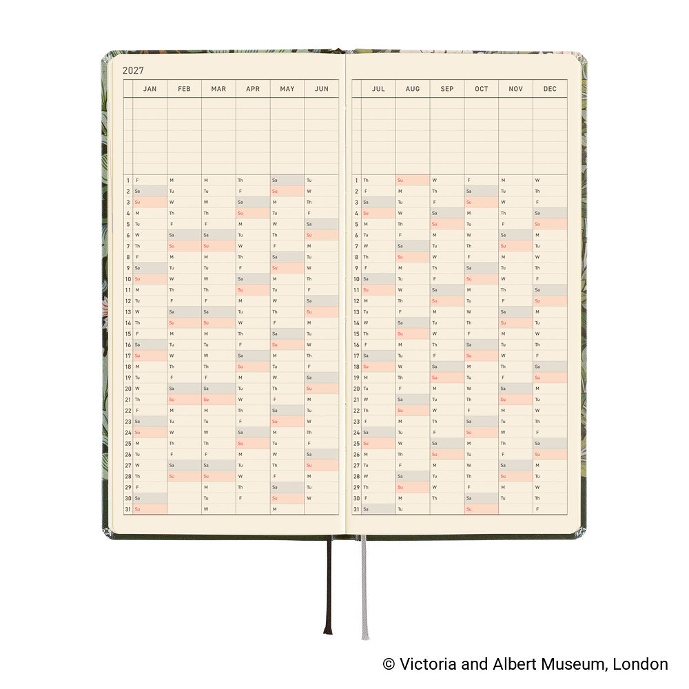 Hobonichi Weeks 2027 - V&A Series: Leicester