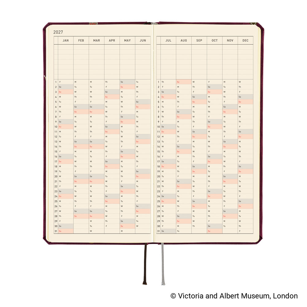 Hobonichi Weeks 2027 - V&A Series: Welcome to the V&A