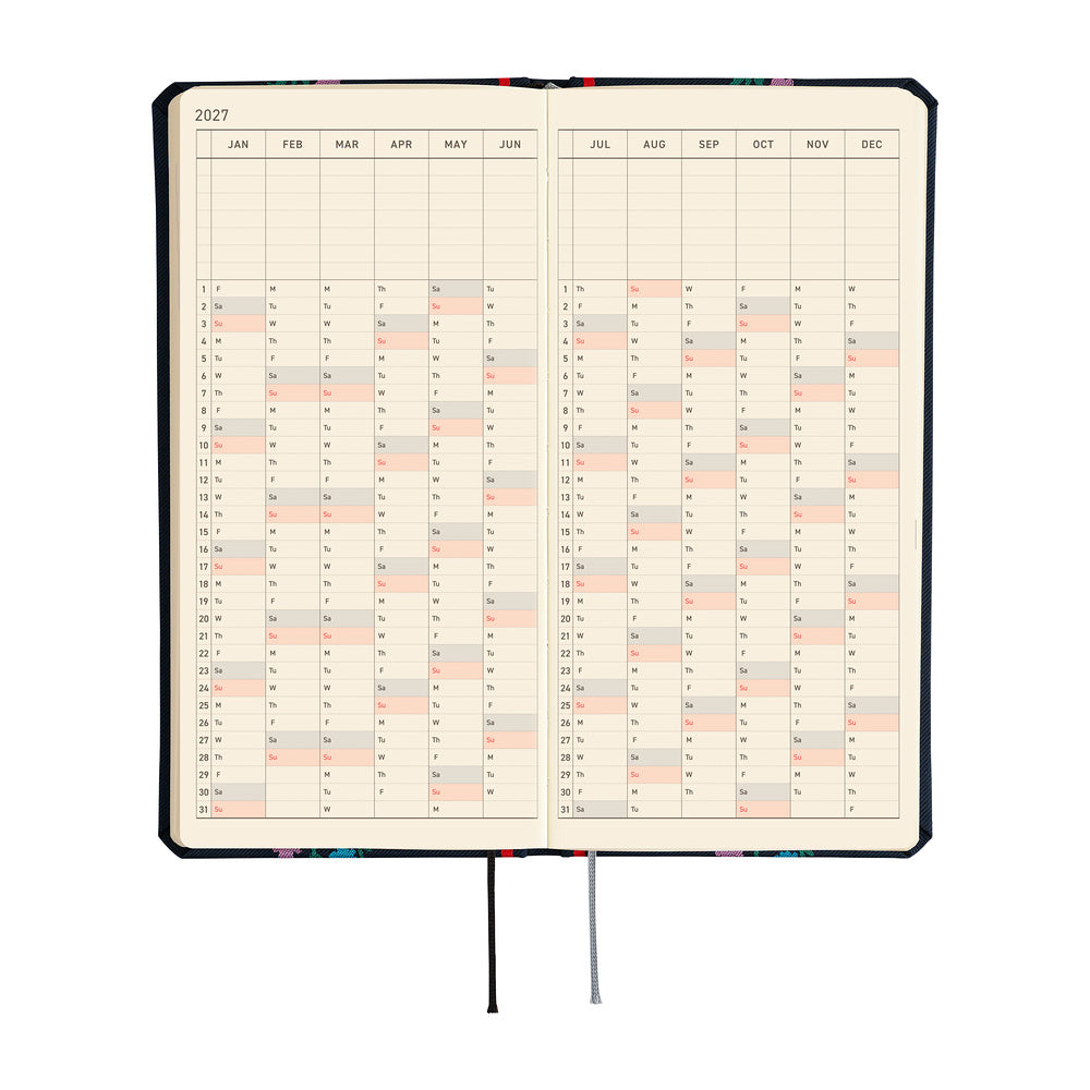 Hobonichi Weeks 2027 - Yoshie Watanabe: Petit Bloom