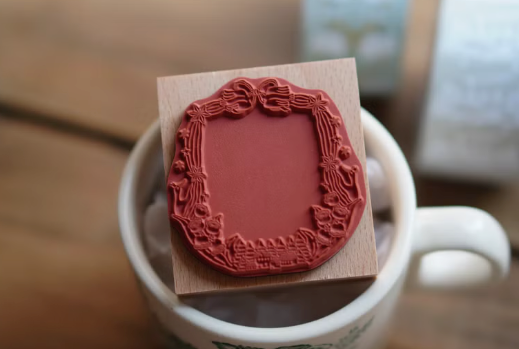 Ivy Snow Rubber Stamp - Swan Theater