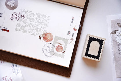 Jennyuanzi Wooden Stamp - Frames - 2 design
