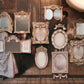 Jieyanow Atelier Rubber Stamp - Frame the Moment, 12 designs