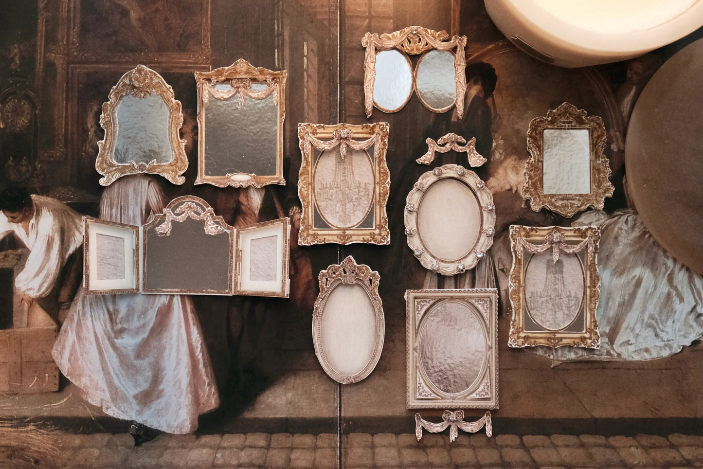 Jieyanow Atelier Rubber Stamp - Frame the Moment, 12 designs