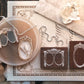 Jieyanow Atelier Rubber Stamp - Frame the Moment, 12 designs