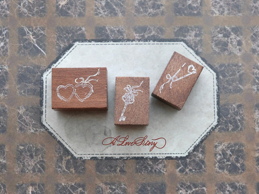 Jieyanow Atelier Rubber Stamp - A Love Story Collection