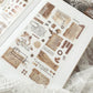 Journal Pages Print-On Stickers - Never Wither