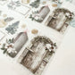 Journal Pages Snow Way Out Tape, with Crystal Texture Effect, 75mm