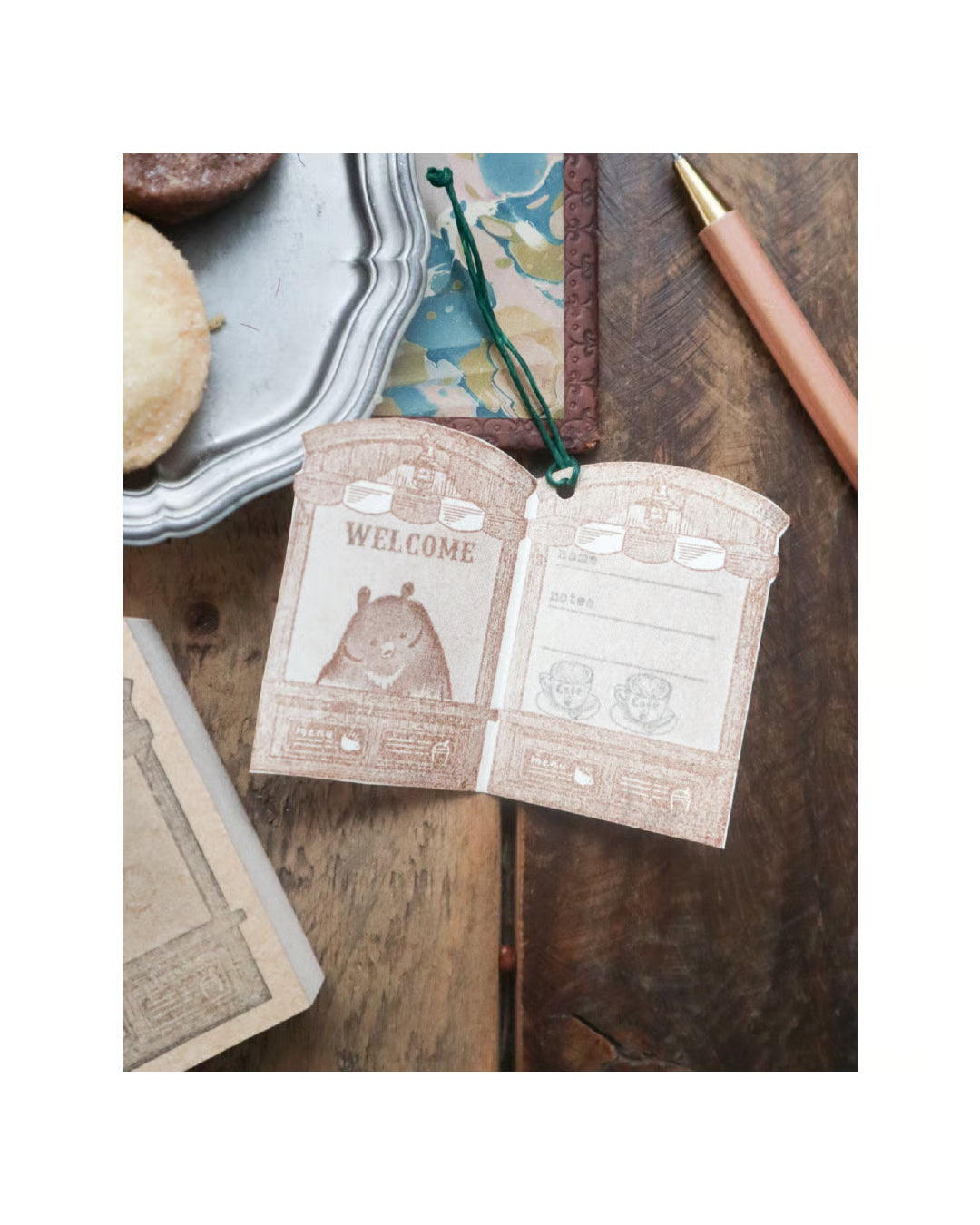 Keibunsha Rubber Stamp - Tone Stamp - Cafe