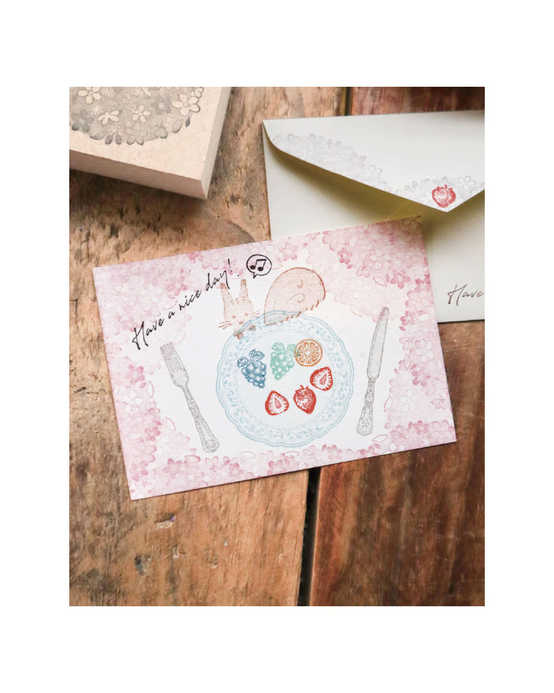 Keibunsha Rubber Stamp - Tone Stamp - Cherry Blossom